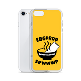 Eggdrop Sewwwp iPhone Case Yellow