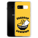 Eggdrop Sewwwp Samsung Phone Case Yellow