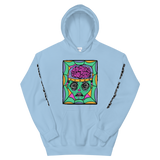(9 Colors) Gruesome Greg Hoodie (Large Print Front/Small Bambi Valentino Logo on Back/ BambiXMaddy Sleeves)