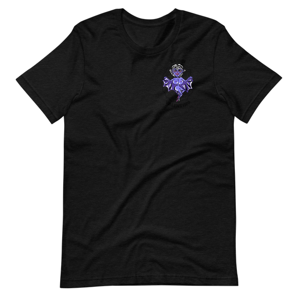 (11 Colors) Bat Bitch (Small Tiddy/Large Print On Back)